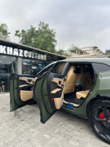 Custom Wrap On a Lamborghini Urus (Doorshuts Inclusive)