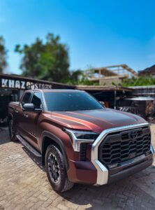 Coloured PPF Installed on a Tundra TRD 4x4 Offroad Truck