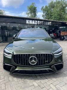 High Gloss PPF Installed on a S63