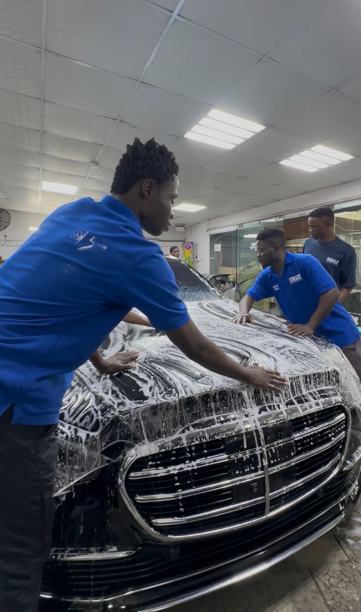 PPF Installation on a S580