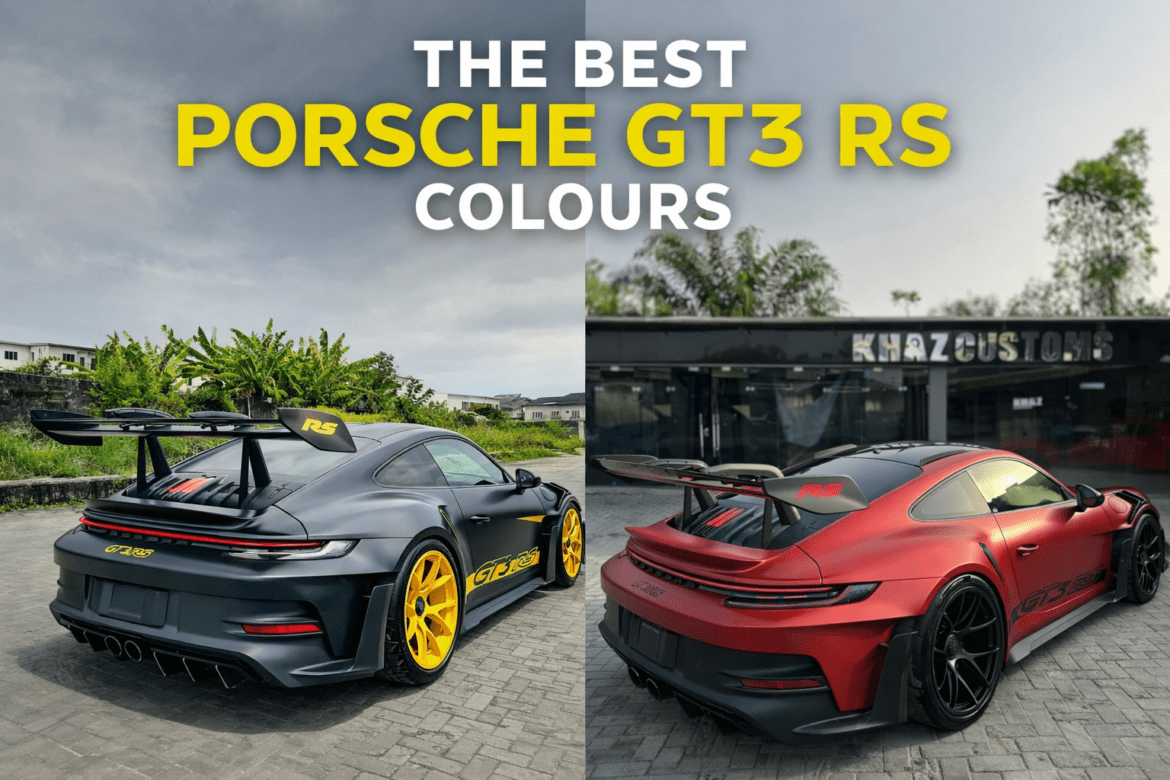 Porsche GT3RS Custom Colors