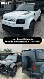 Defender Facelift x PPF x Exhaust Modification