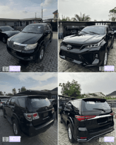 Toyota Fortuner Facelift Job