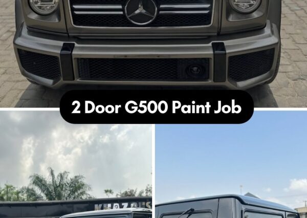 2 Door G500 Colour Change Paint Job