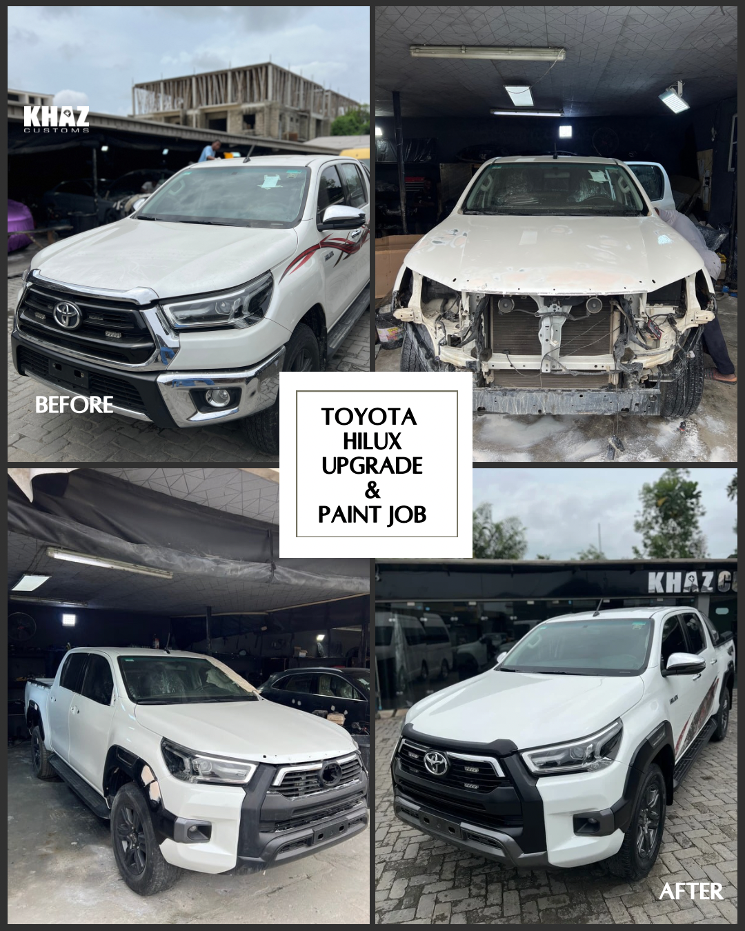 Toyota Hilux Upgrade & Paint Job