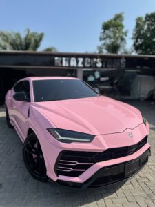 Mercy's Lamborghini Urus in Pink Color PPF