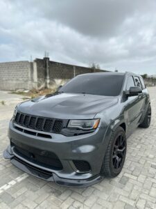 Jeep Trackhawk in Flawless Grey Wrap & Custom Exhaust