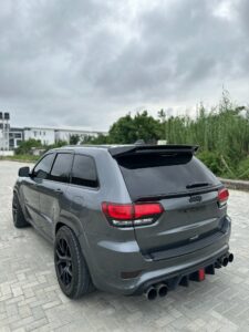 Jeep Trackhawk in Flawless Grey Wrap & Custom Exhaust
