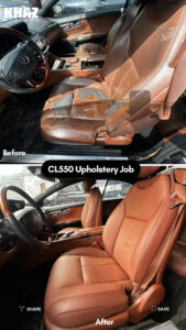 CL550 Upholstery Job