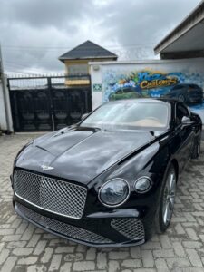 Bentley Continental GT in Piano Black Colour PPF
