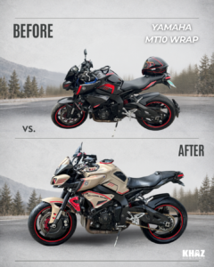 MT10 custom bike wrap